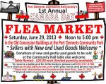 P.C. Community Hall's 1st Annual Canada Day Flea Market